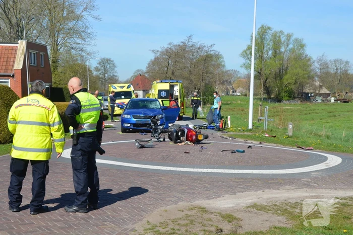 Gewonde bij ernstig ongeval met personenauto