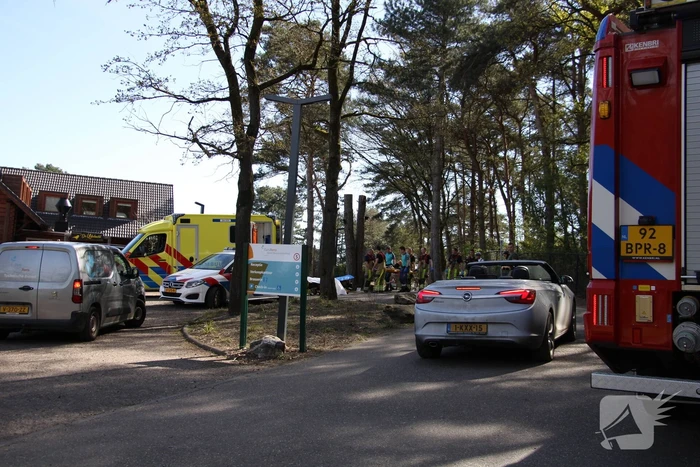 Mountainbiker gewond in natuurgebied