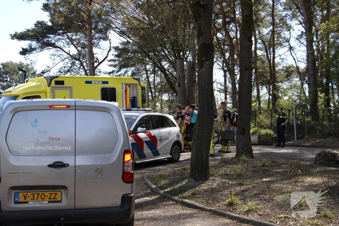 Mountainbiker gewond in natuurgebied