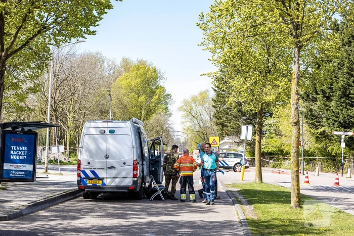 Mogelijk explosief gevonden