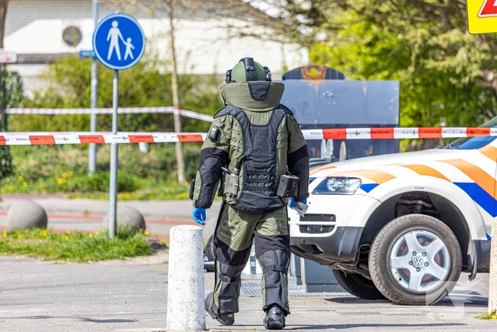 Mogelijk explosief gevonden