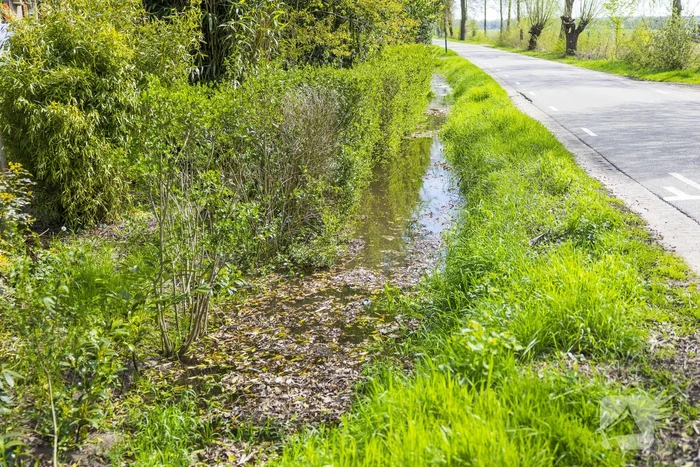 Waterleiding geraakt tijdens plaatsen van groentekas