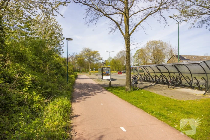 Fietsen op bushokjes geplaatst