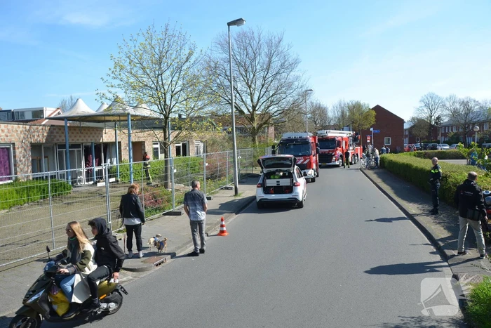 Brand in leegstaand pand