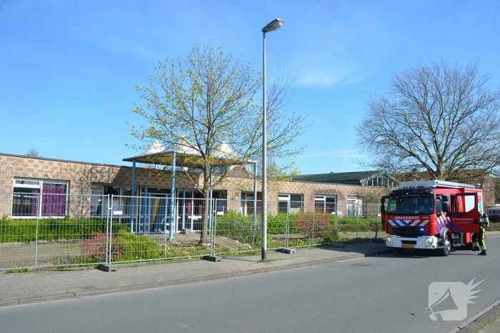 Brand in leegstaand pand