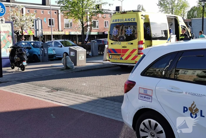 Scooterrijder aangereden door auto