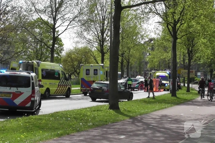 Automobilist botsen frontaal op boom