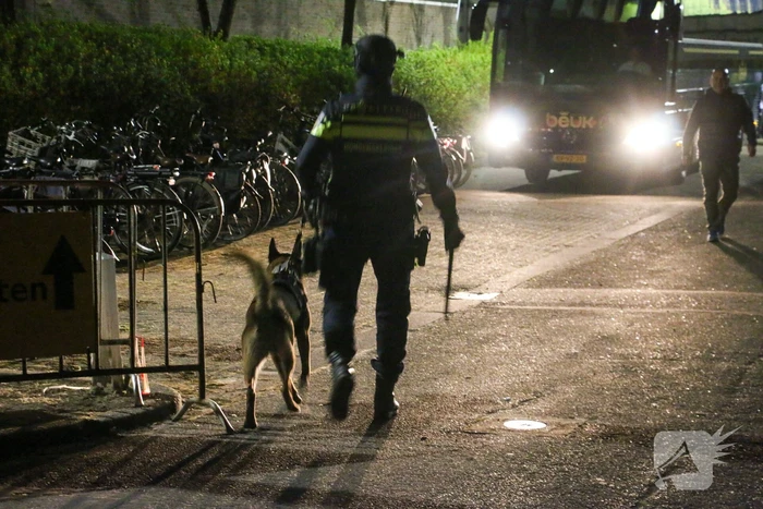 Grote politiemacht op de been voor risicowedstrijd