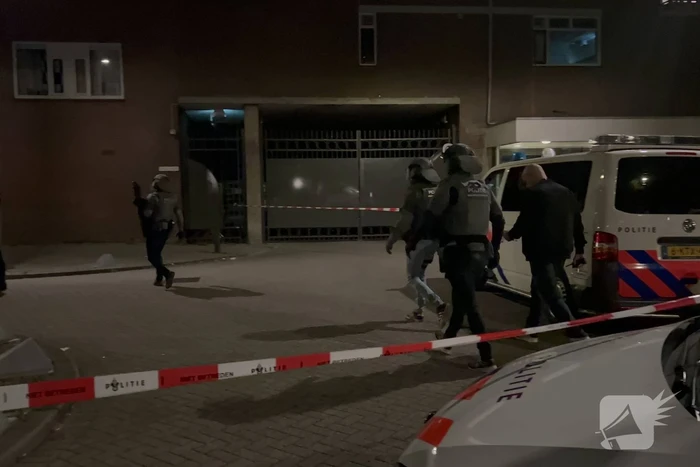 Veel politie na schietpartij