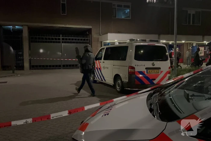Veel politie na schietpartij