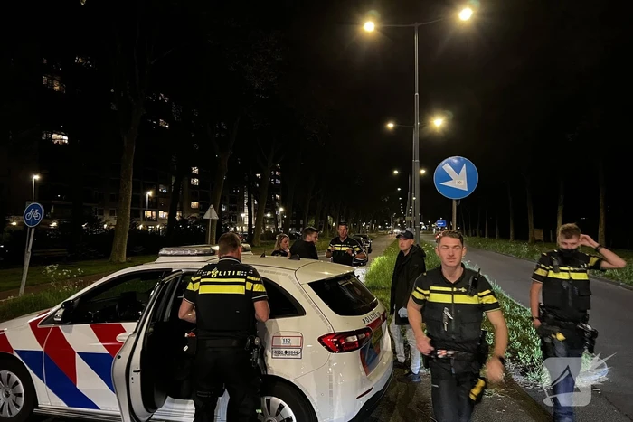 Veel politie na schietpartij