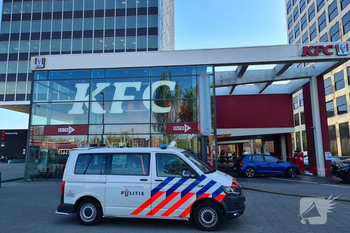 Traumahelikopter landt voor steekpartij