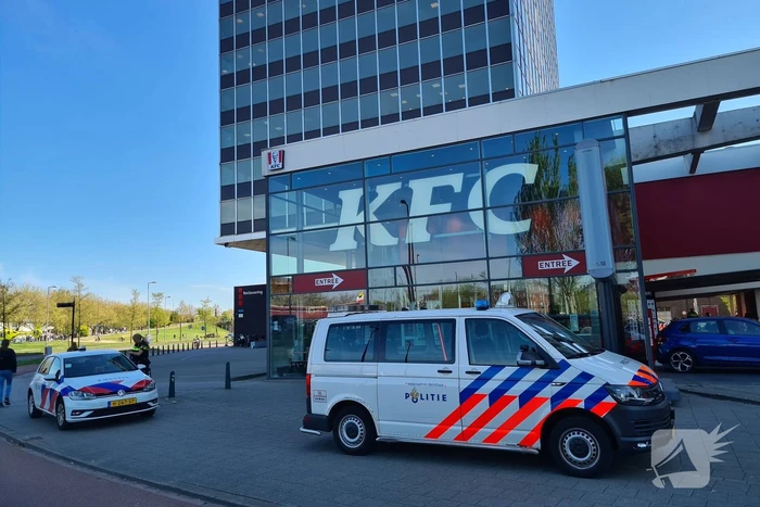 Traumahelikopter landt voor steekpartij