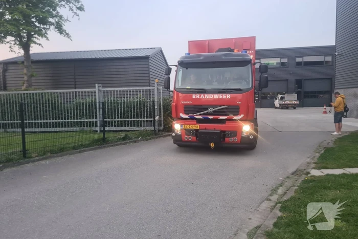 Veel hulpdiensten ingezet op bedrijventerrein