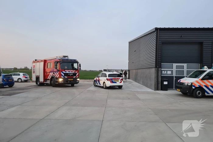 Veel hulpdiensten ingezet op bedrijventerrein