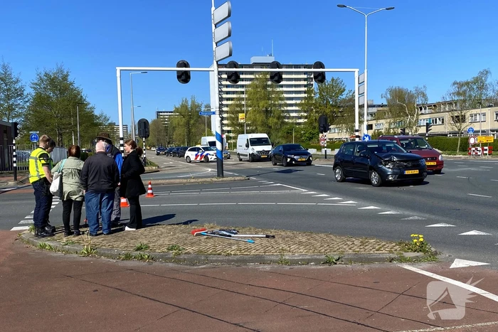 Vier voertuigen betrokken bij forse aanrijding