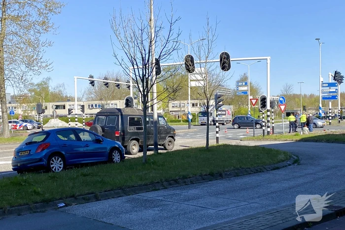 Vier voertuigen betrokken bij forse aanrijding