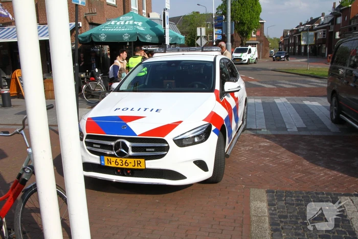 Botsing tussen fietser en voetganger