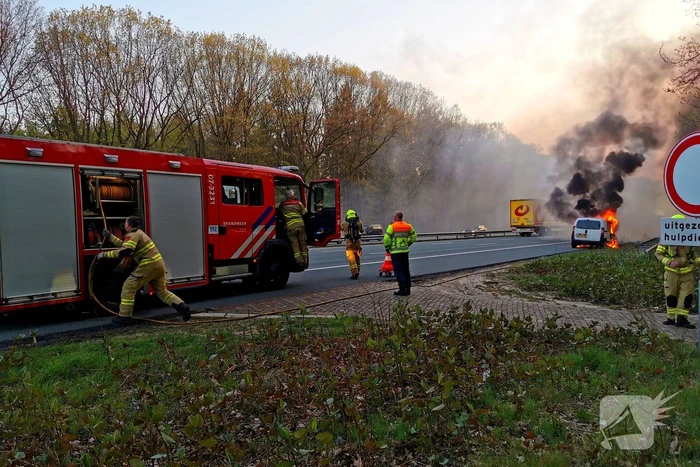 brand rijksweg a12 l 111,7 bennekom