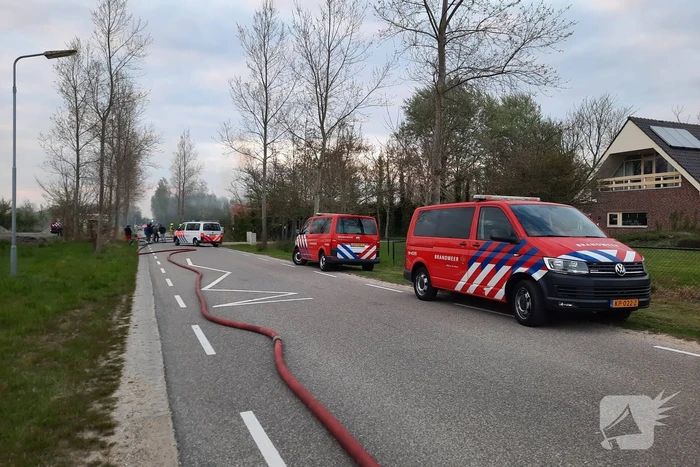 Enorme rookwolken bij brand in voormalig restaurant Wok van Walcheren