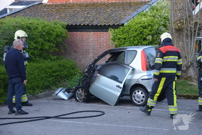 Brommobiel verwoest vanwege brand