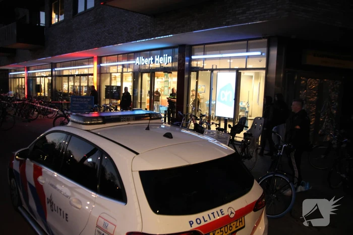 Steekpartij bij Albert Heijn supermarkt