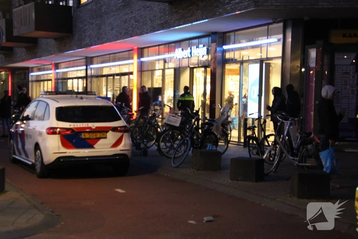 Steekpartij bij Albert Heijn supermarkt