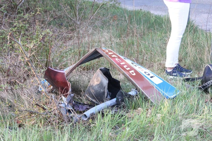 Flinke schade bij botsing op afrit