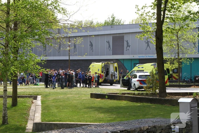 Sporthal ontruimd vanwege medisch incident