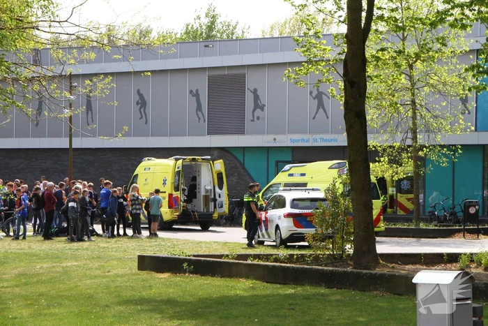 Sporthal ontruimd vanwege medisch incident