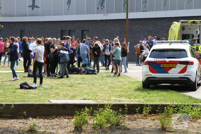 Sporthal ontruimd vanwege medisch incident