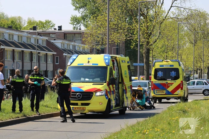 Fietser geschept en raakt ernstig gewond