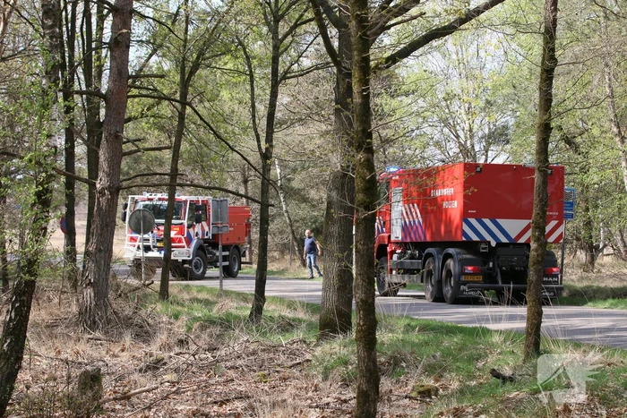Grote brand in natuurgebied