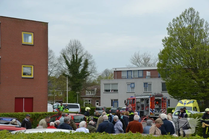 Grote uitslaande brand in appartement zorgcomplex