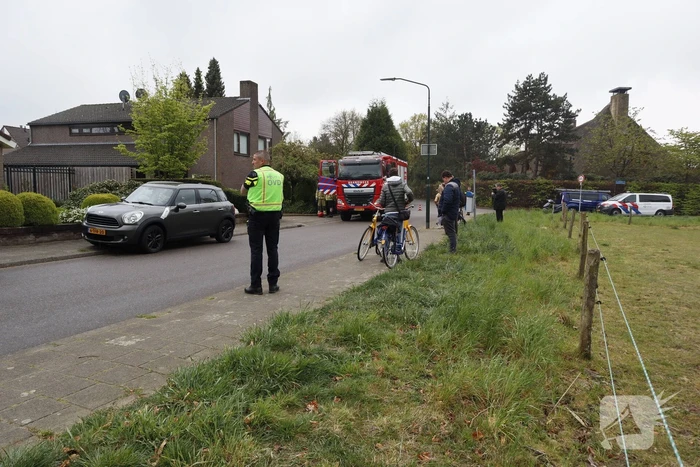 Brand in vrijstaande woning snel geblust