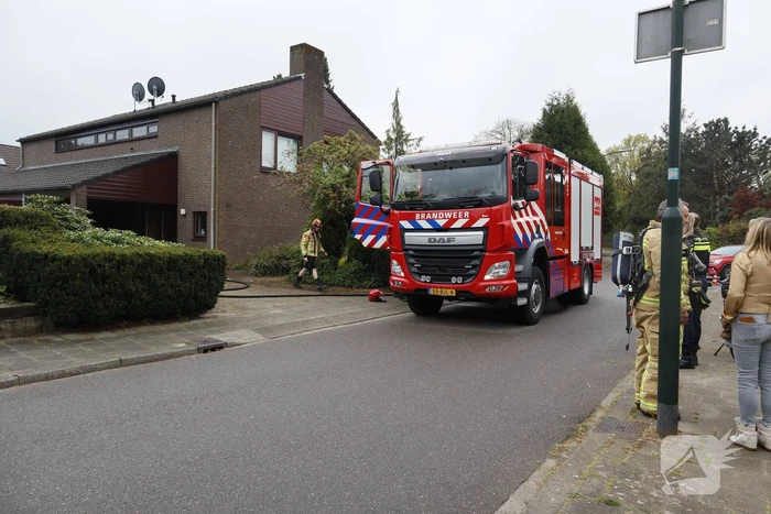 Brand in vrijstaande woning snel geblust