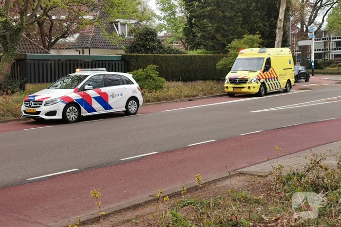 Fietser aangereden door personenauto