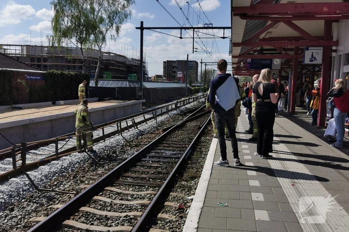 Treinverkeer vertraagd vanwege brand op station