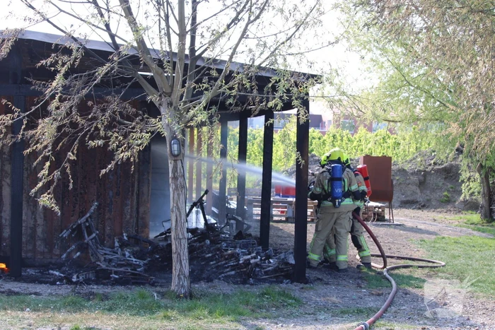 Brandweer ingezet bij schuurbrand