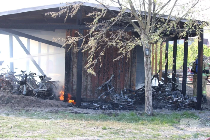 Brandweer ingezet bij schuurbrand