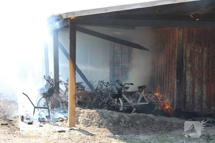 Brandweer ingezet bij schuurbrand