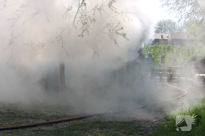 Brandweer ingezet bij schuurbrand