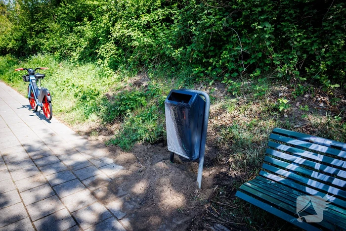 Elektrische deelfiets opnieuw in brand gestoken