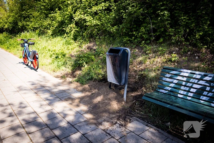 Elektrische deelfiets opnieuw in brand gestoken