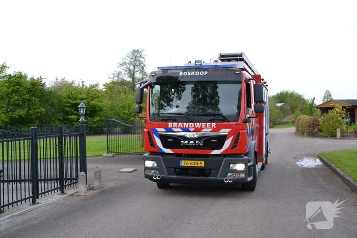 Brandweer ingezet voor hond in de problemen