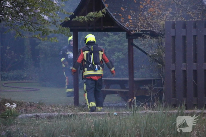 Grote brand in kas