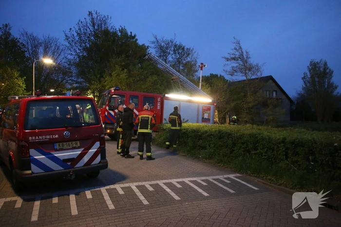 Grote brand in kas