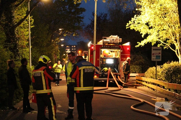 Grote brand in kas