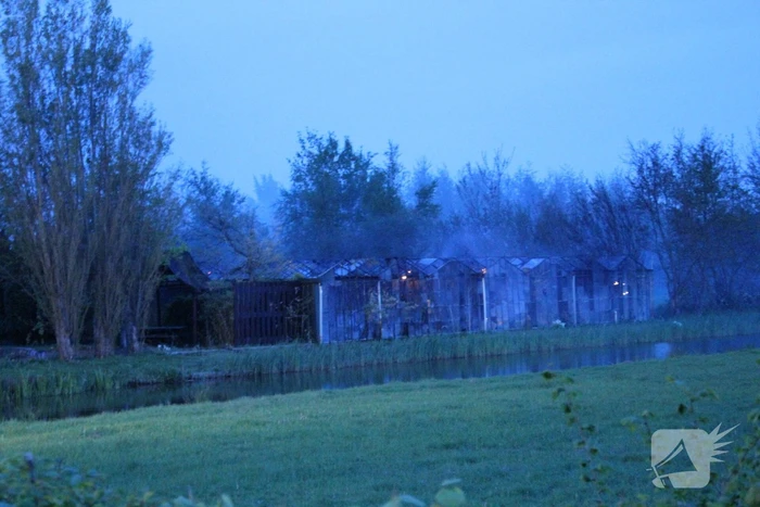 Grote brand in kas