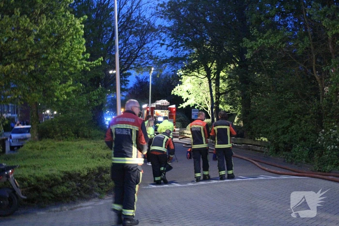 Grote brand in kas